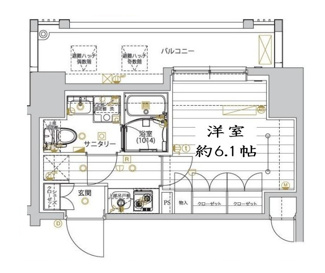 【間取り】 | レガリス品川サウス | 間取りです。