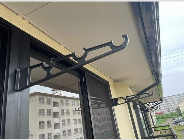 ロイヤルコート文化町Ⅳ番館のバルコニー