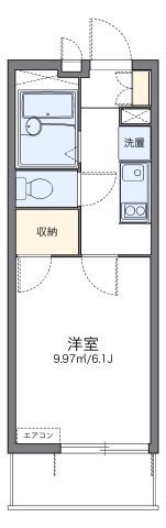 レオパレスボヌール久喜の間取り