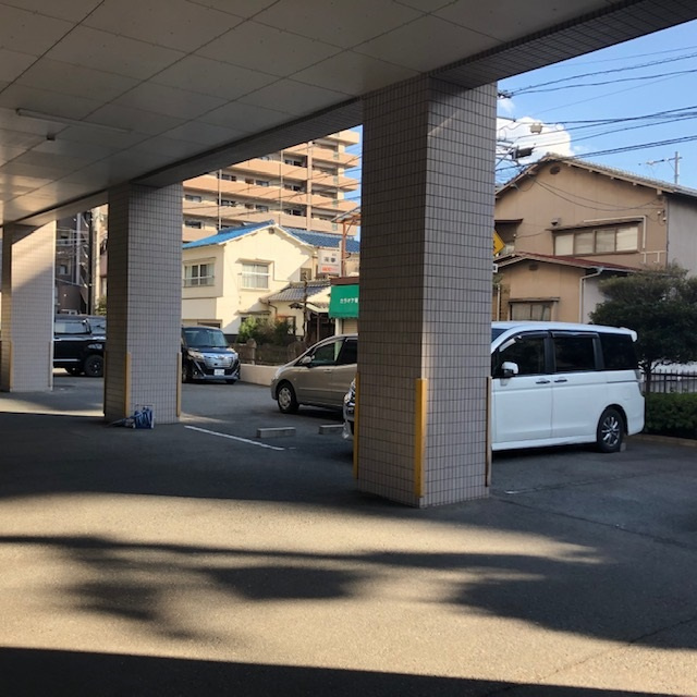 第3阿賀中央ハイツの駐車場