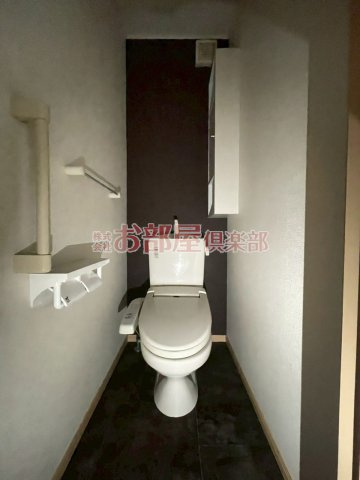 ヴィラフォレストA棟のトイレ|シンプルで使いやすいトイレです