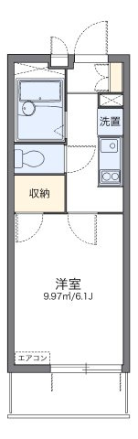 レオパレス彩の間取り|代表的な間取のため実際の間取とは異なる場合があります