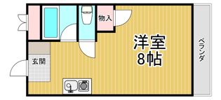 ローゼンハイツパート2の間取り