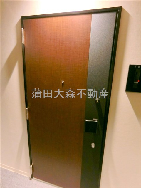 アークマーク大森町レジデンスの玄関