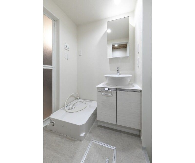 ＷｏｏｄＣｒｅｓｔ中延Ｒｅｓｉｄｅｎｃｅの独立洗面台