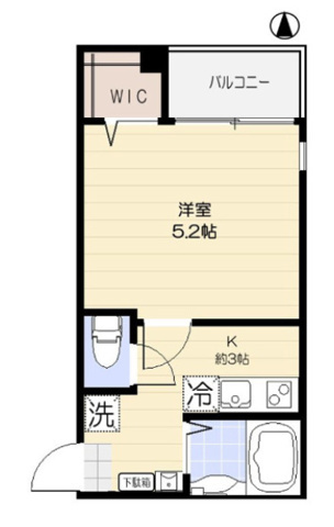コワンドリュ北戸田の間取り