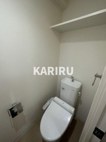 京橋イーストガーデンのトイレ|同物件別部屋の写真です。