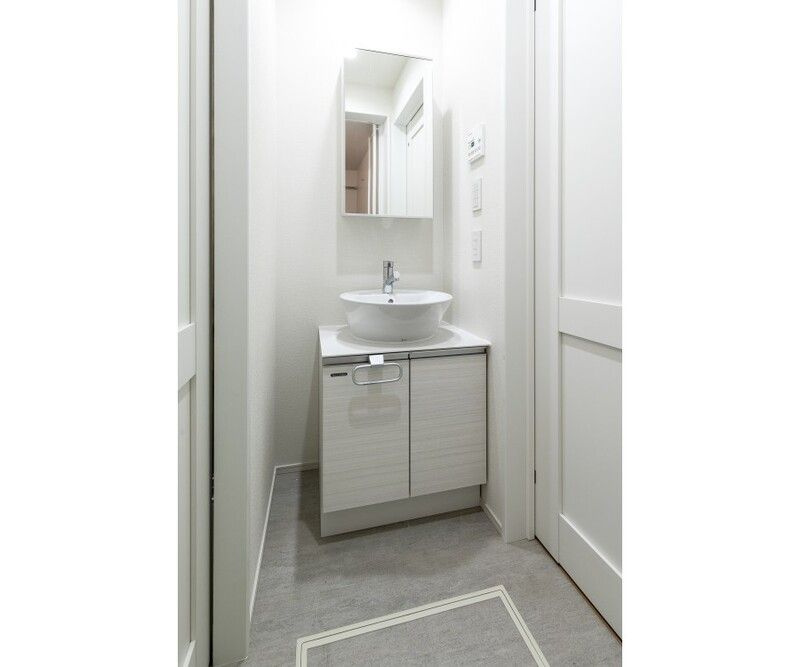 ＷｏｏｄＣｒｅｓｔ中延Ｒｅｓｉｄｅｎｃｅの独立洗面台