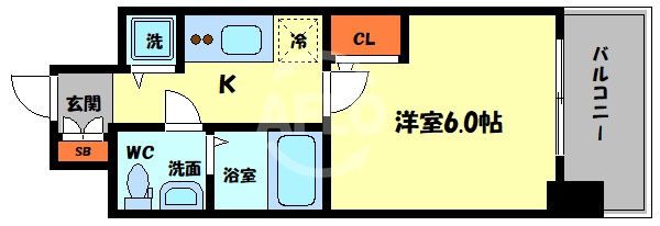 エスリード大阪城の間取り|エスリード大阪城　間取り