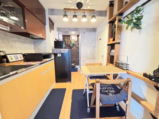 中銀渚マンシオンのキッチン|家具家電の残置も可能です♪