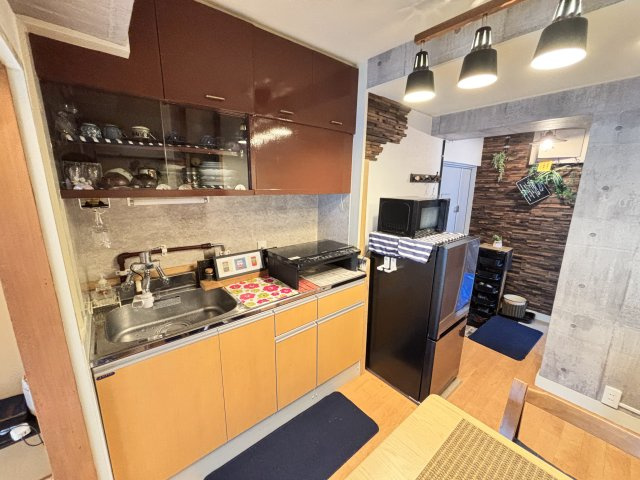中銀渚マンシオンのキッチン|清潔感のあるキッチンです。
