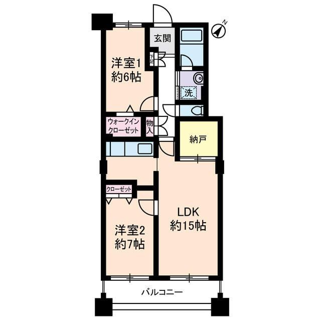 サングランパの間取り