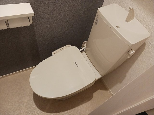 シャトー　ソレイユⅢ　Ａのトイレ|シンプルで使いやすいトイレです