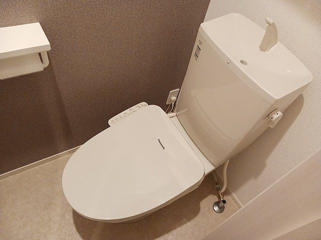 ゴラッソのトイレ|落ち着いた色調のトイレです