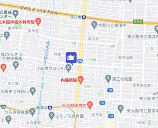 【地図】 | LAZO新深江