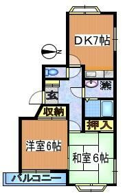 クラッセンハイムの間取り