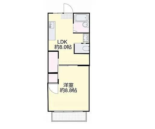 春日町マンションの間取り
