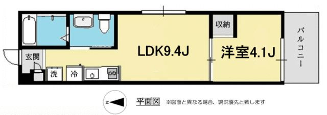 コンフォートシティ西千葉の間取り