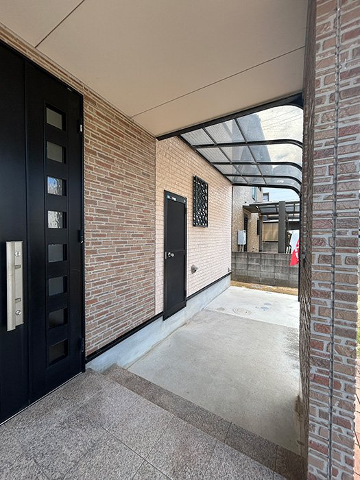 丸亀市津森町リフォーム戸建ての玄関