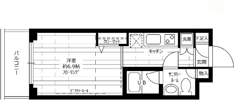 ステージファースト上落合の間取り|間取りです。