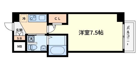 ラシーヌ天王寺町南の間取り|ラシーヌ天王寺町南　間取り