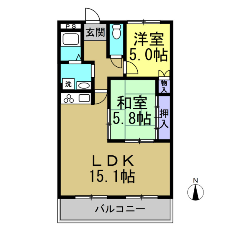 ピボットマンション池下の間取り