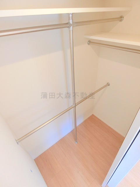 メイクスデザイン千鳥町アジールコートの収納|洋室4.4帖　収納　ウォークインクローゼット！