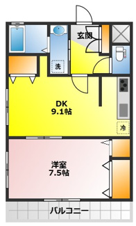 【間取り】 | パルティールふじみ野