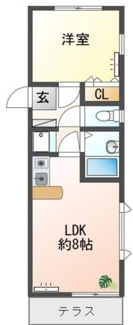 【間取り】 | クレストヒルズ久が原駅前 | 間取りです。