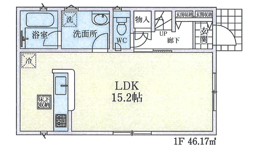 鶴ヶ島市中新田　第６の間取り