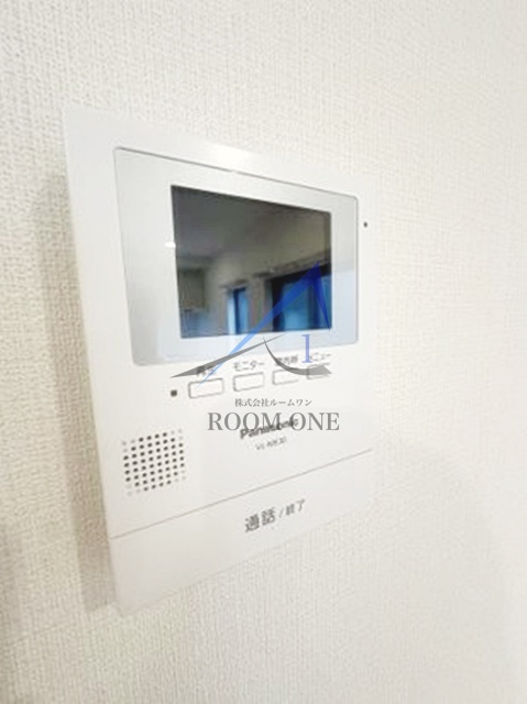 PREMIER HILLSのセキュリティ|モニター付きインターホンです。