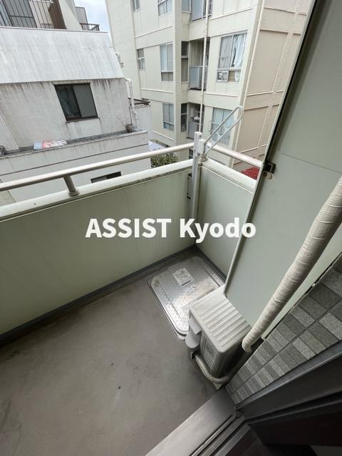 ベルジェ経堂のバルコニー