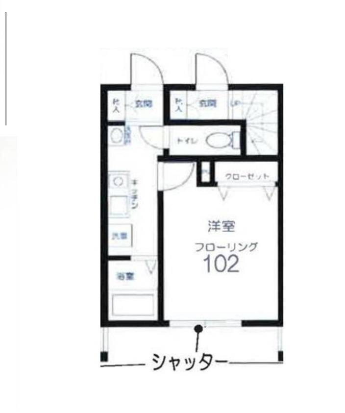 ROW　HOUSE　上馬の間取り