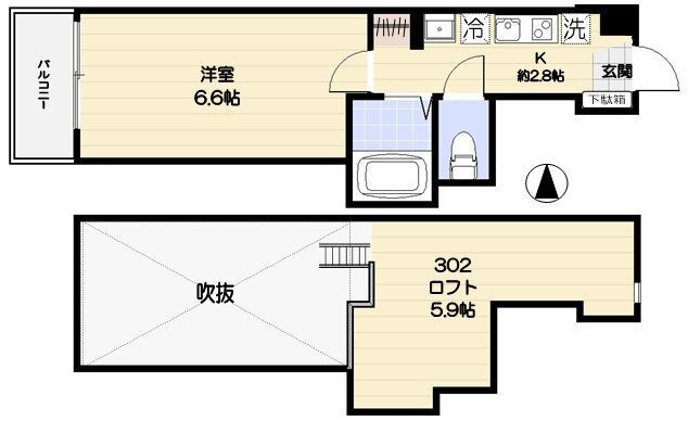 ハレクレアの間取り