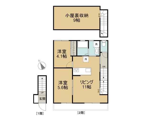 サンライズ柏明原の間取り