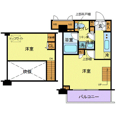 フェニックス五反田の間取り