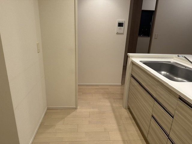 ファインシティ王子神谷リバー＆フォレストのキッチン|コンパクトなキッチンで掃除もラクラク