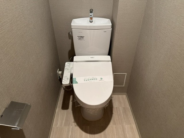 ファインシティ王子神谷リバー＆フォレストのトイレ|ゆったりとした空間のトイレです