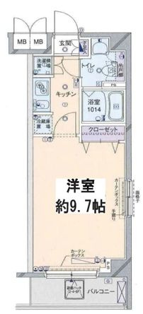 エルフラット両国の間取り