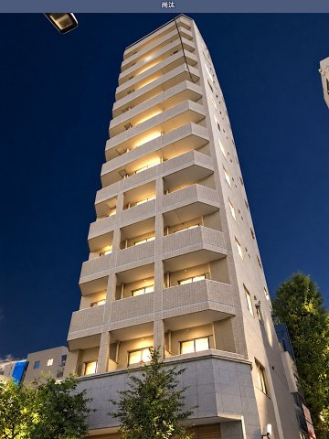 港区新橋５丁目の賃貸マンションの外観