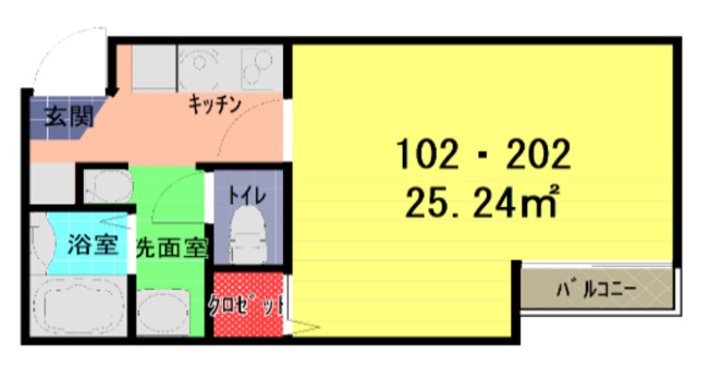 【間取り】 | ル　シエル　上尾