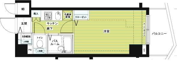 フェニックス目黒碑文谷の間取り|間取りです。