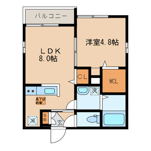 ラプレジオ小岩の間取り