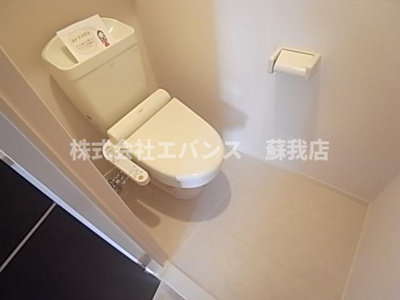 【トイレ】 | ソフィアクレールB | トイレです