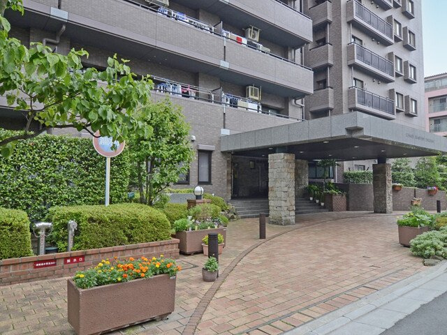 コスモ住吉扇橋のエントランス|コスモ住吉扇橋：「住吉」駅徒歩８分！