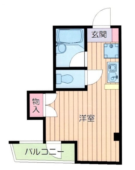シャルムコートの間取り|間取りです。