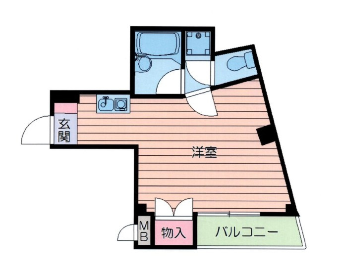 シャルムコートの間取り|間取りです。