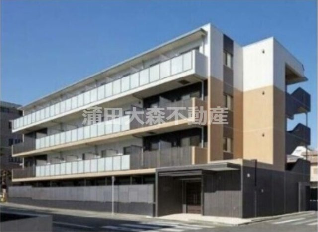 TFレジデンス鵜の木の外観|2014年2月築　RC鉄筋コンクリート造地上4階建て総戸数34戸　　東京都大田区鵜の木2丁目　
東急多摩川線鵜の木駅近最寄り徒歩3分、下丸子駅徒歩6分、東急池上線久が原駅徒歩12分