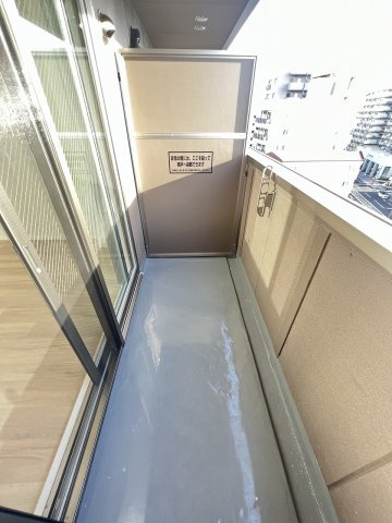 みおつくし岸里Ⅲのバルコニー