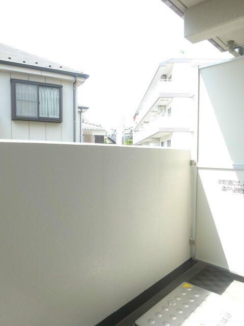 ディアレイシャス成増のバルコニー